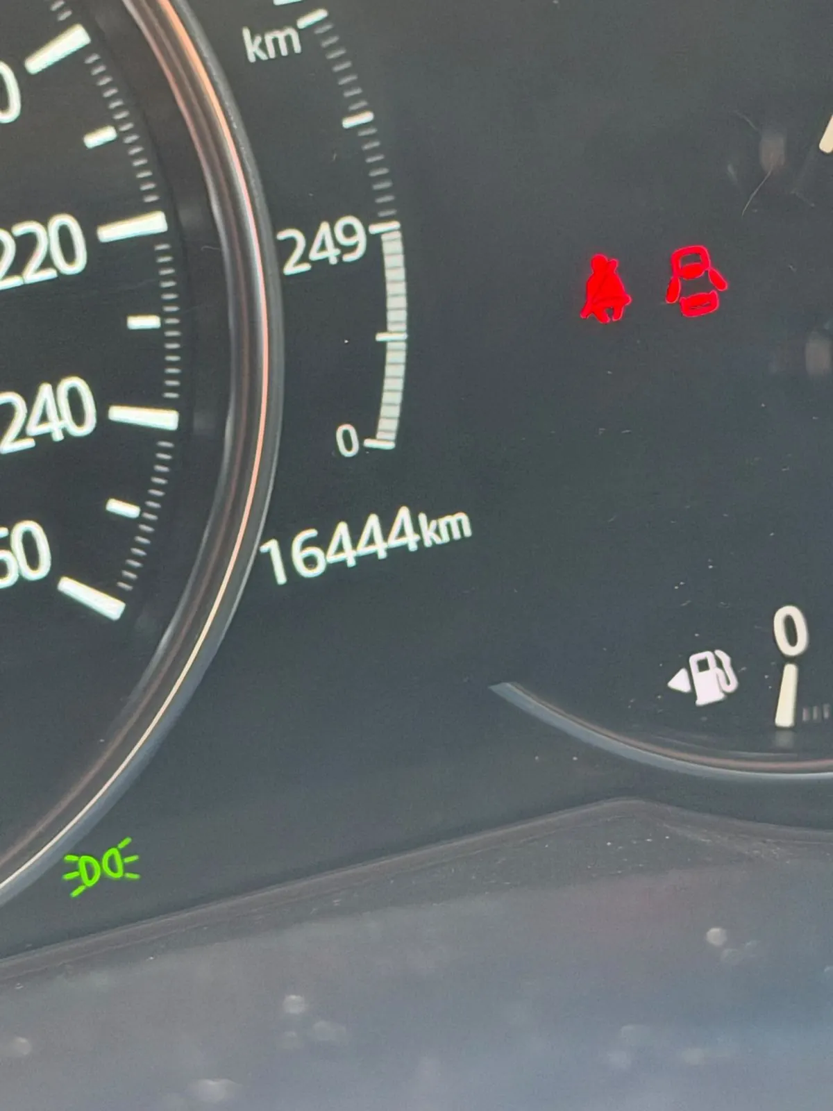 Tablero del Mazda CX-5 con 16.444 km