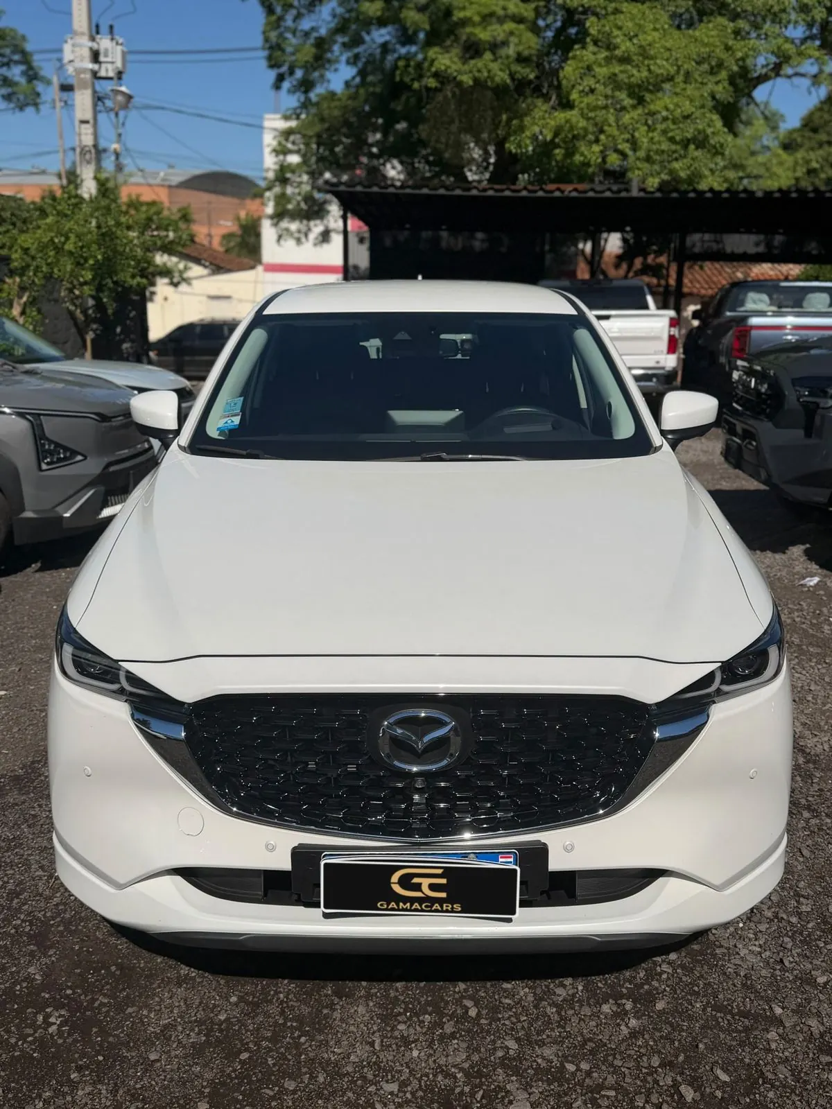 Mazda CX-5 Limited blanco, frente