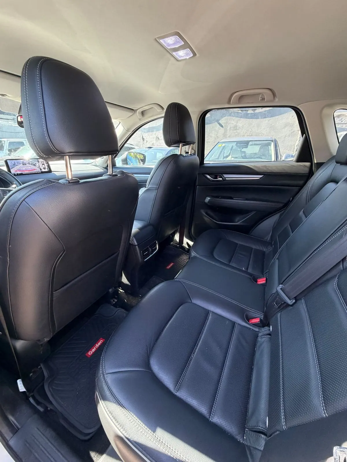 Asientos traseros en cuero del Mazda CX-5